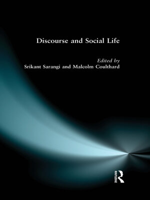 cover image of Discourse and Social Life